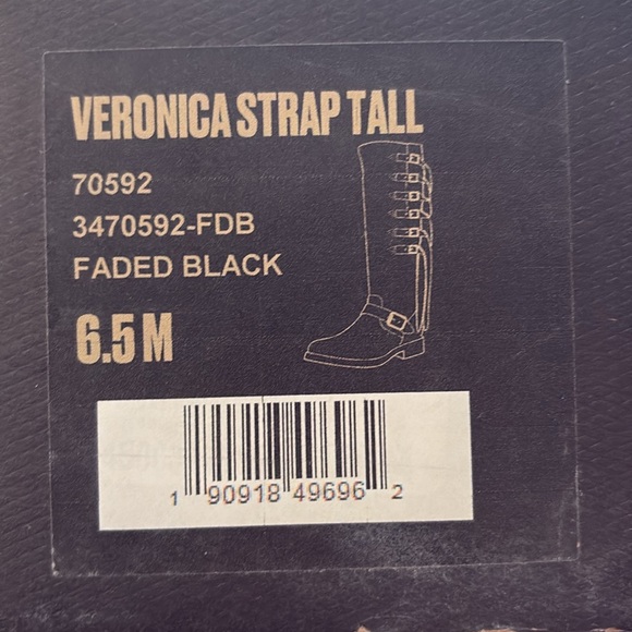 Frye Tall Veronica Strapping Bots - Picture 11 of 13